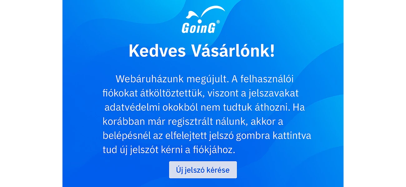Új jelszó kérése