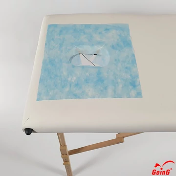 GOING Egyszer használatos arclyuk-kendő Világoskék - 50 db