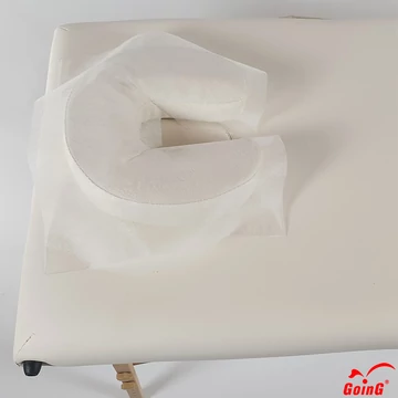 Egyszer használatos fejtámla kendő Fehér - 50 db