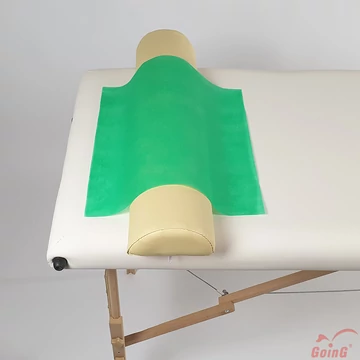 1040 Fej/láb alátét 40x40 cm Középzöld - 25 db