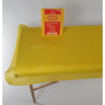 1040 Higiéniai/Masszázs lepedő 80x200 cm Sárga
