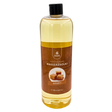 Diamond Karamella masszázsolaj 1 liter – növényi alapú, édes aromájú olaj masszőröknek 