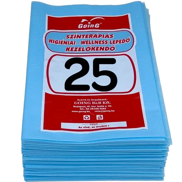 1040 Higiéniai/Masszázs lepedő 80x200 cm Világoskék - 25 db
