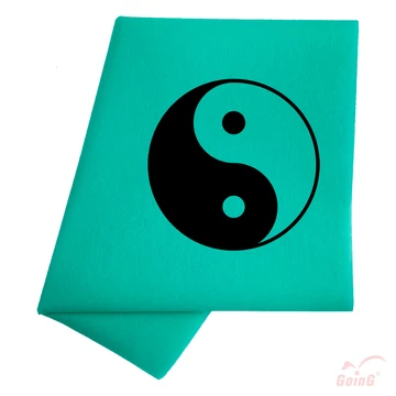 1040 Higiéniai lepedő 80x200 Világoszöld - Jin-jang ábra FK