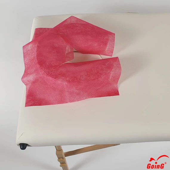 Egyszer használatos fejtámla kendő Borostyánvörös - 50 db