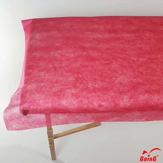 GOING Egyszer használatos vékony lepedő 80x200 cm Bordó 20 db - Fő kép