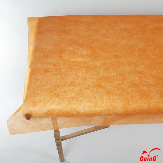 GOING Egyszer használatos vékony lepedő 80x200 cm Narancs 20 db - Fő kép