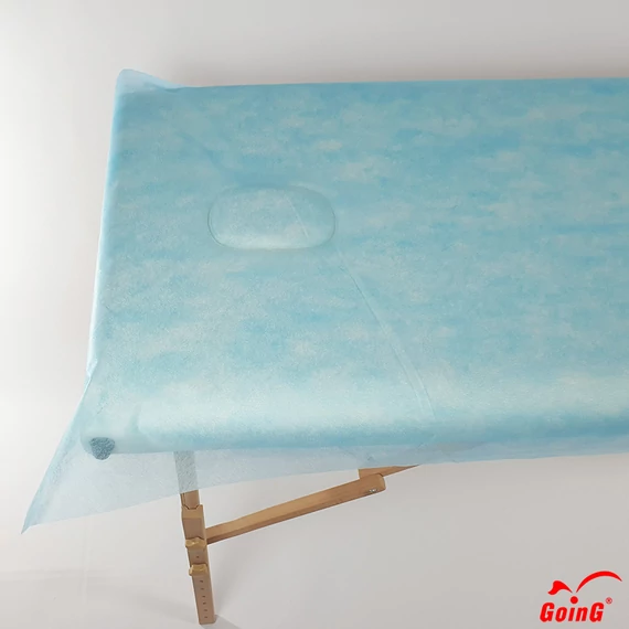 GOING Egyszer használatos Higiéniai/Masszázs lepedő 70x200 cm Világoskék 20 db - 1