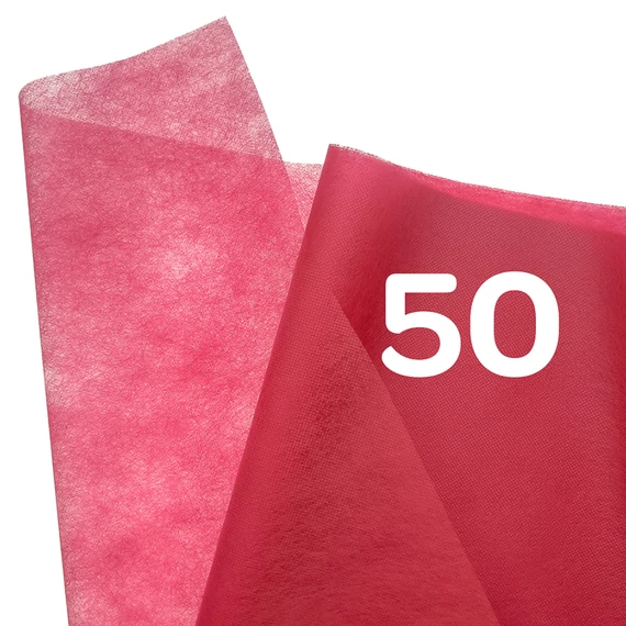 GOING Egyszer használatos vékony lepedő 80x200 cm Borostyánvörös 50 db