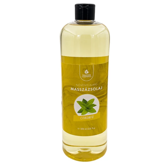 Diamond Citromfű masszázsolaj 1 liter – növényi alapú, nyugtató olaj masszőröknek 