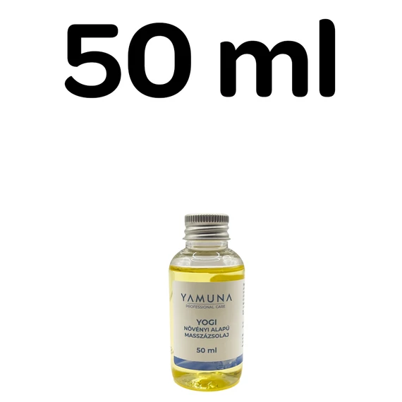 Yamuna Yogi masszázsolaj 50 ml – növényi alapú, aromás olaj masszőröknek
