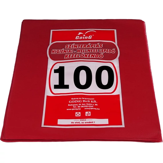 GOING Színterápiás Egyszer használatos arclyuk-kendő Borostyánvörös - 100 db