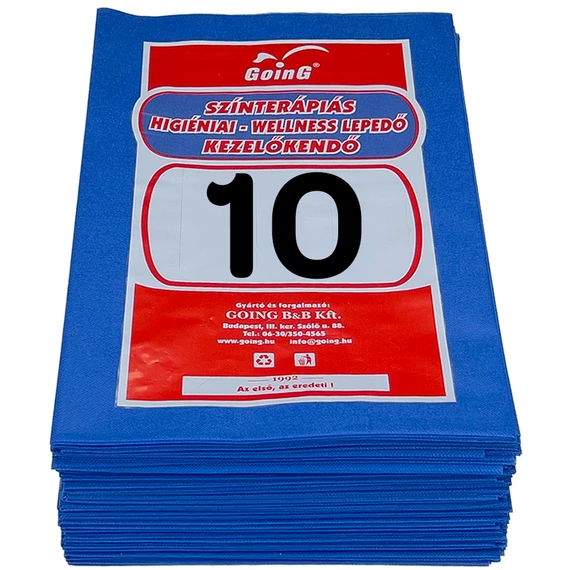 GOING 1040 Impregnált lepedő 160x200 cm Sötétkék Vízálló - 10 db