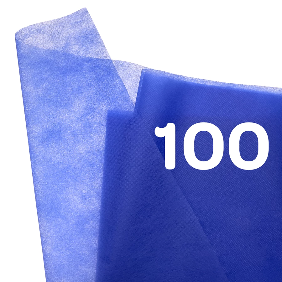 Egyszer használatos arclyuk-kendő Sötétkék - 100 db